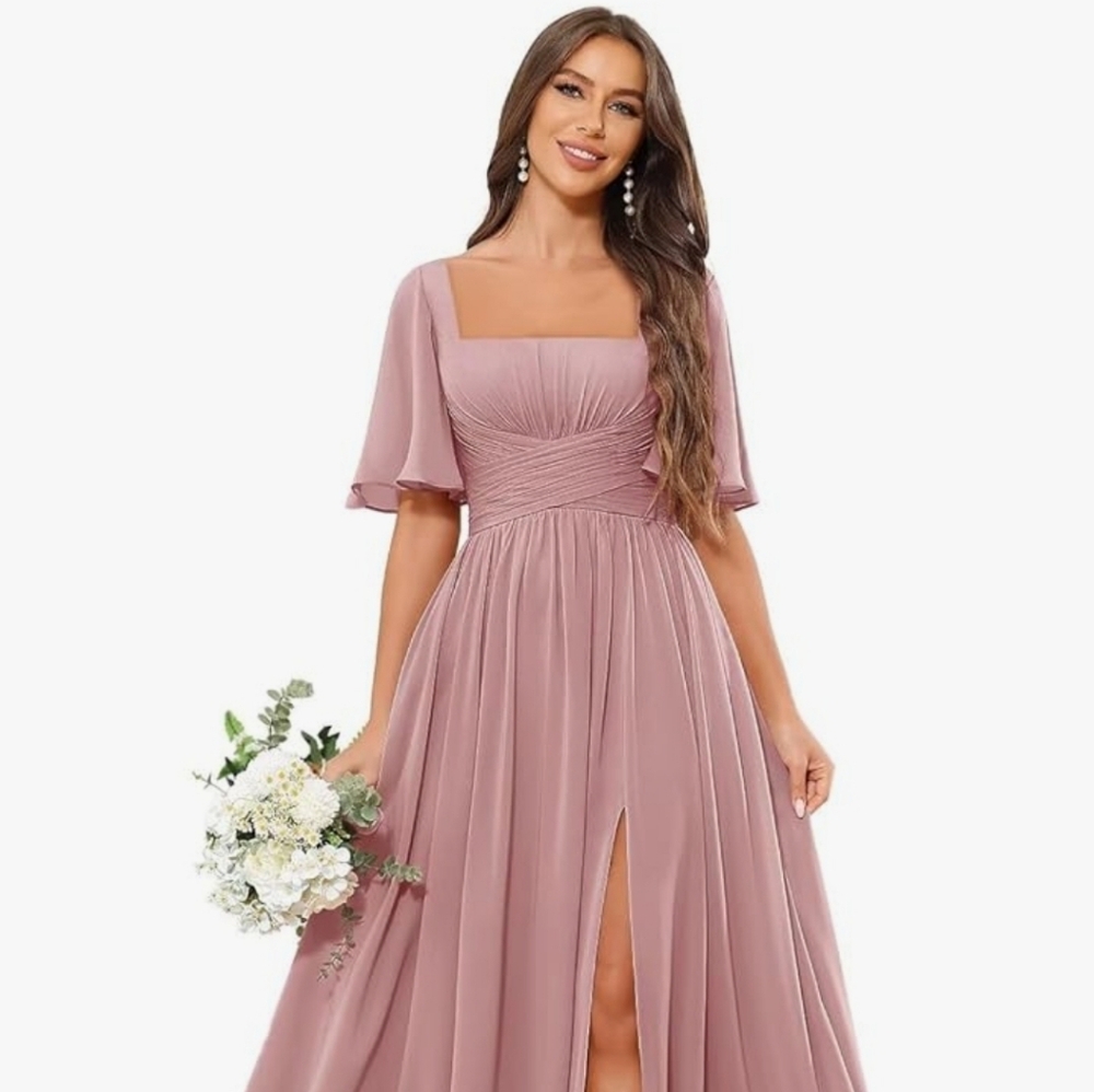 Chiffon Bridesmaid's Dress